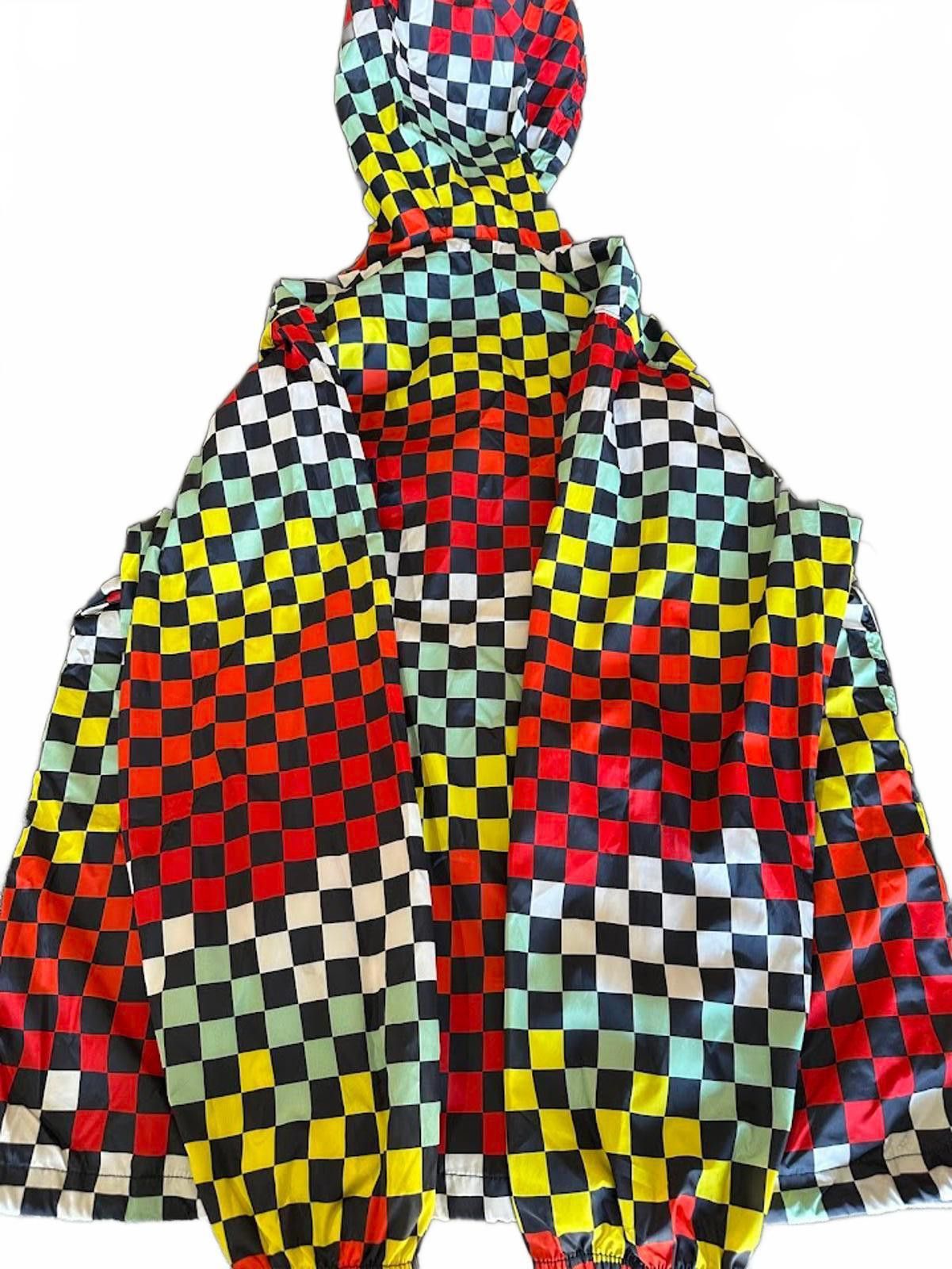 Twins Twain Checkerboard Hooded Jacket Made USA Size US L / EU 52-54 / 3 - 4 Thumbnail