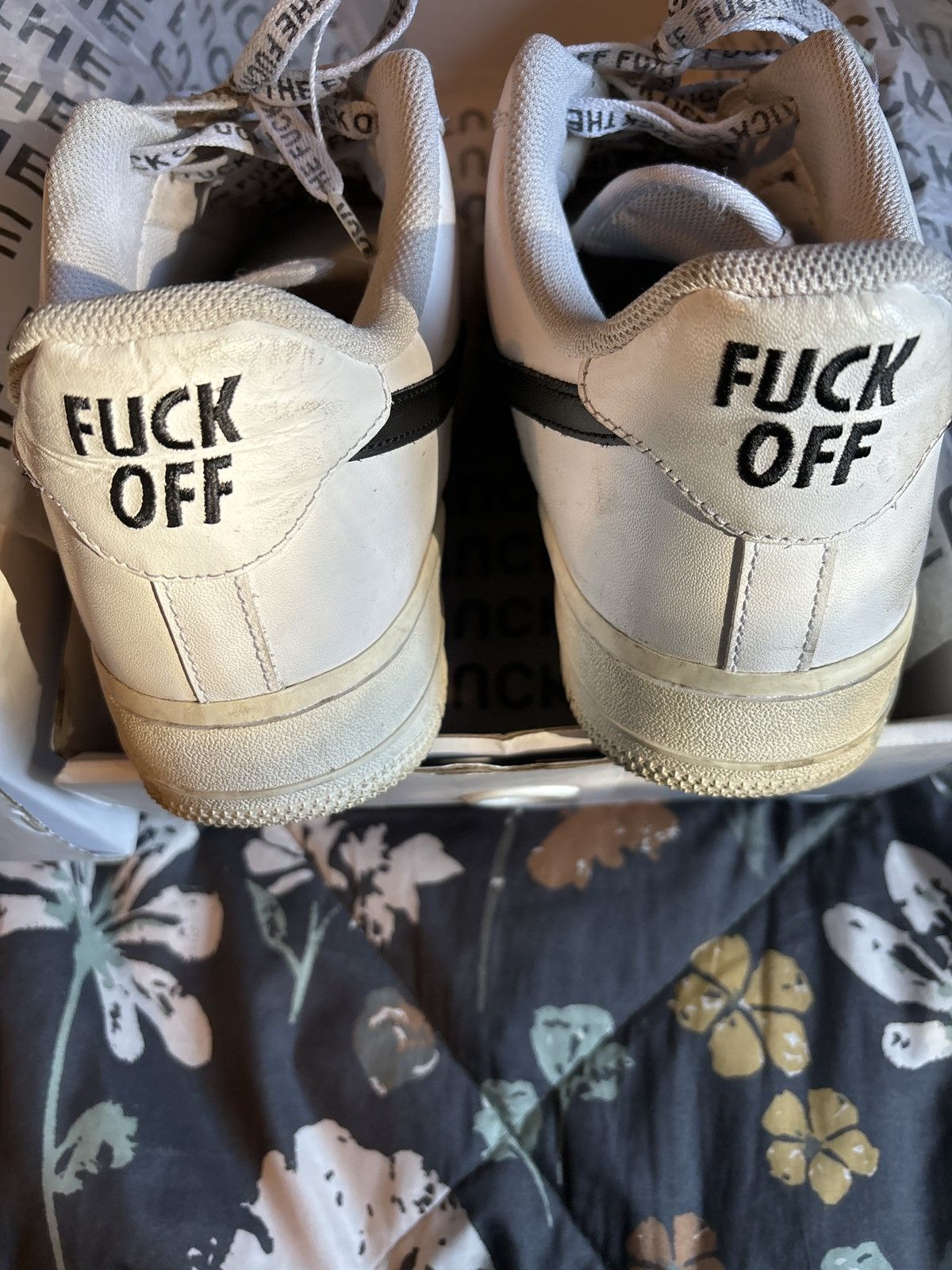 ineverheardofyou F*ck off AF1 Size US 11 / EU 44 - 6 Thumbnail