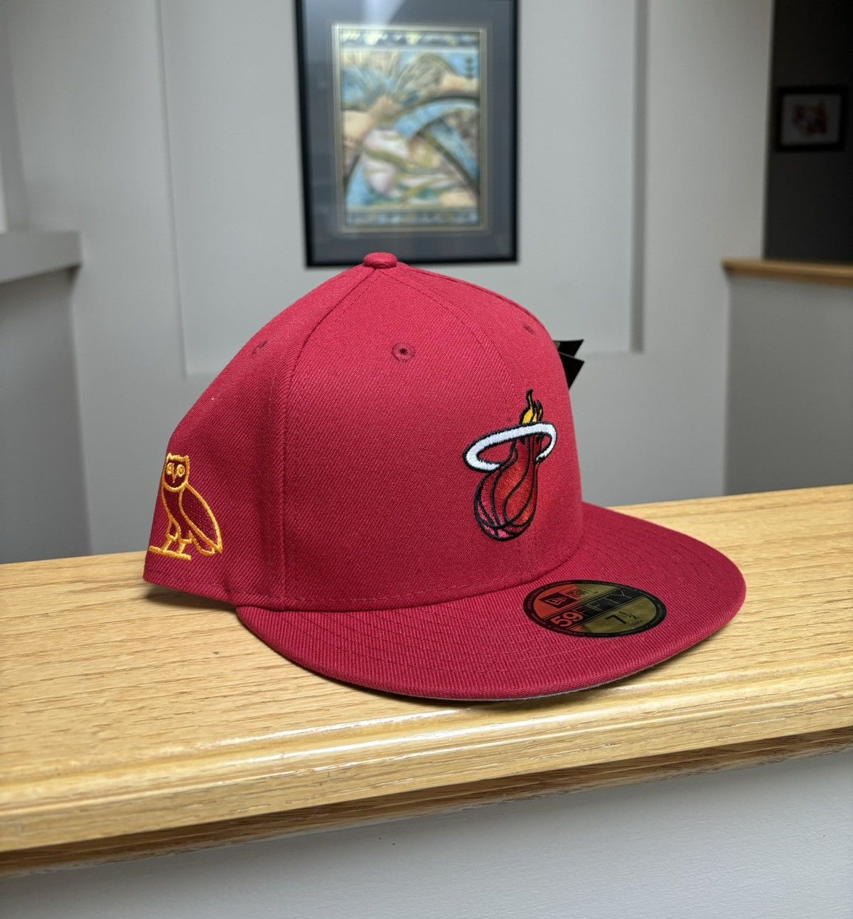 OVO x New Era x Miami Heat Fitted Hat