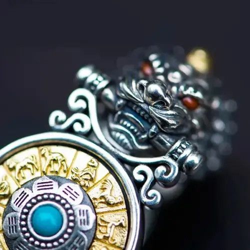 Jewelry Style Retro Silver Bracelet Size ONE SIZE - 3 Thumbnail