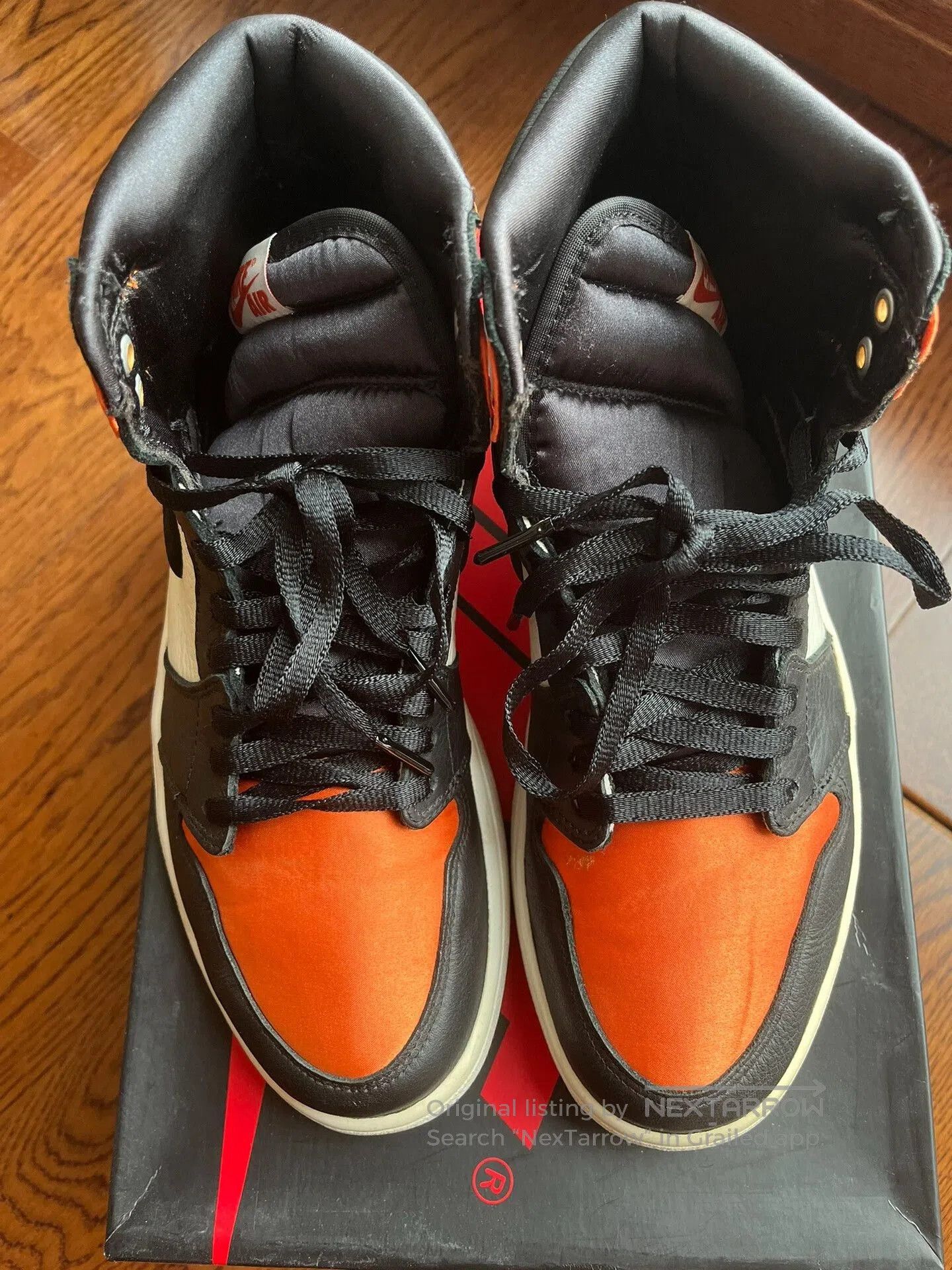 Jordan Brand aj1 silk扣碎 basketball shoes. Size US 10.5 / EU 43-44 - 3 Thumbnail