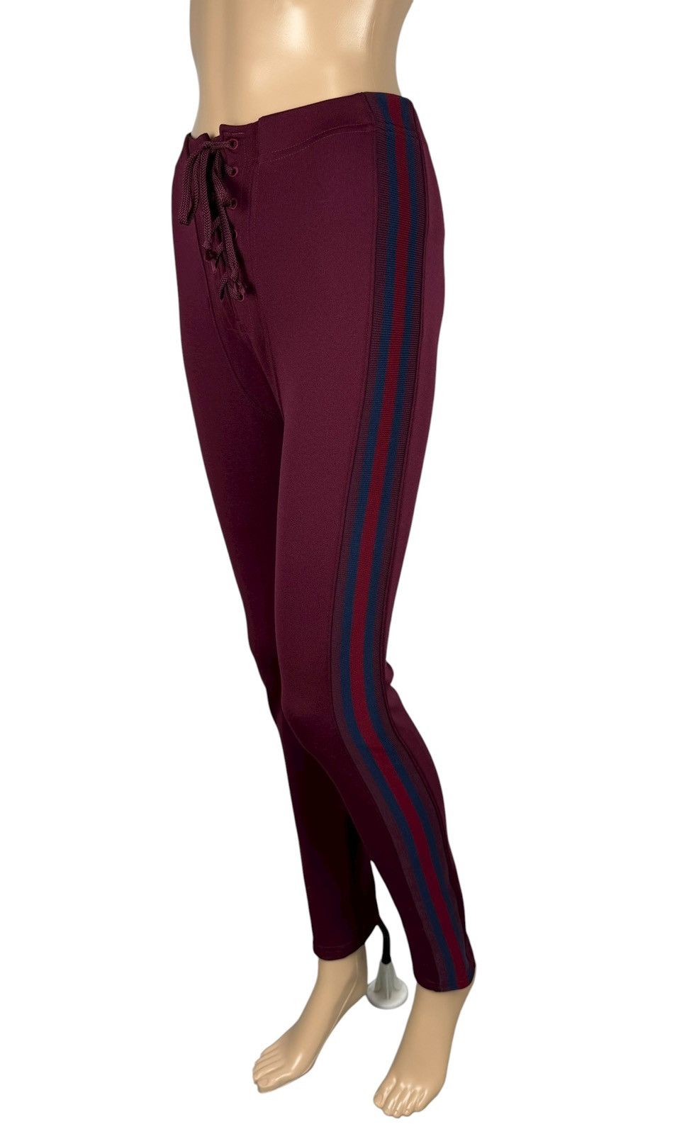 Yeezy Season 5 Oxblood Scorpio Leggings Lace Up size S