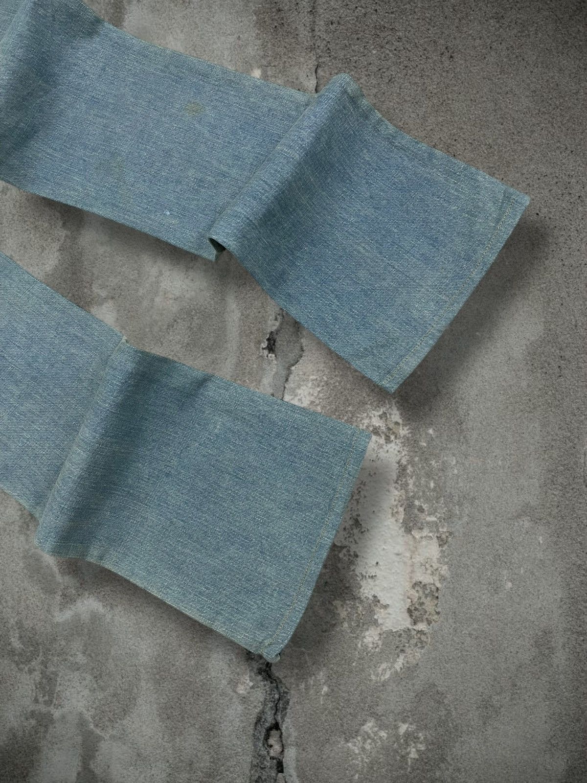 Japanese Brand Vintage 90s Japan Designer Gramercy Mudwash Blue Denim Size US 28 / EU 44 - 15 Thumbnail
