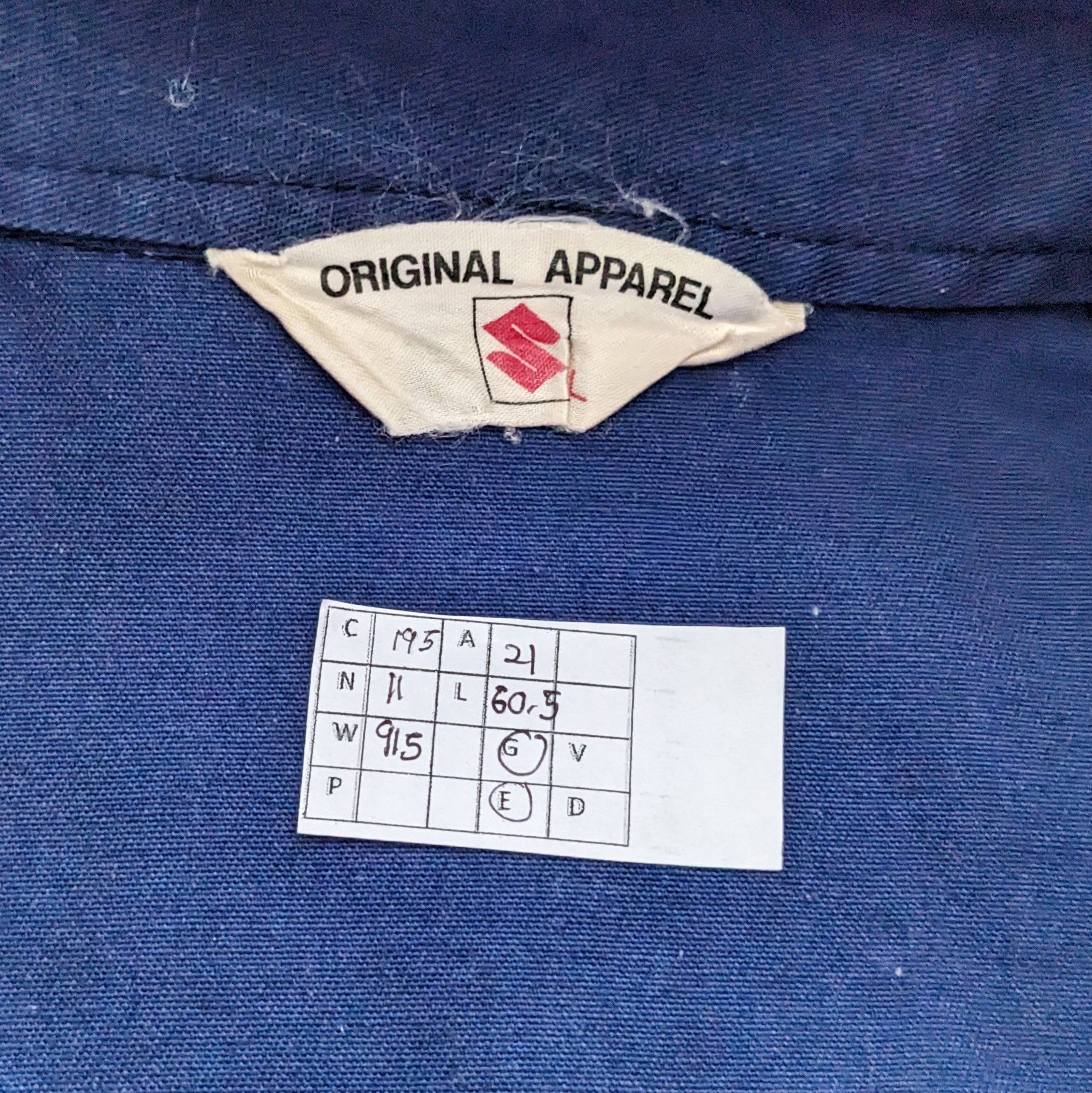 Vintage Vintage TEAM SUZUKI Japanese Racing Coverall Workwear Jacket Size US M / EU 48-50 / 2 - 9 Thumbnail