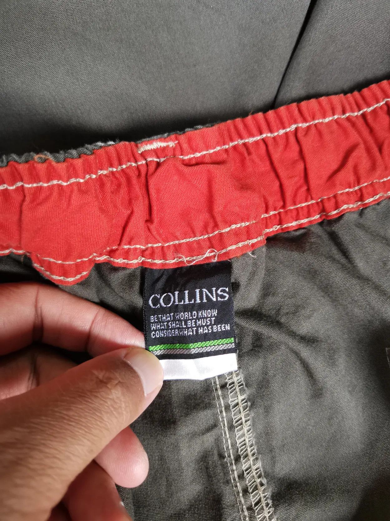 Japanese Brand Rare!!! Collins Tactical Cargo Multipocket Pants Size US 35 - 5 Thumbnail