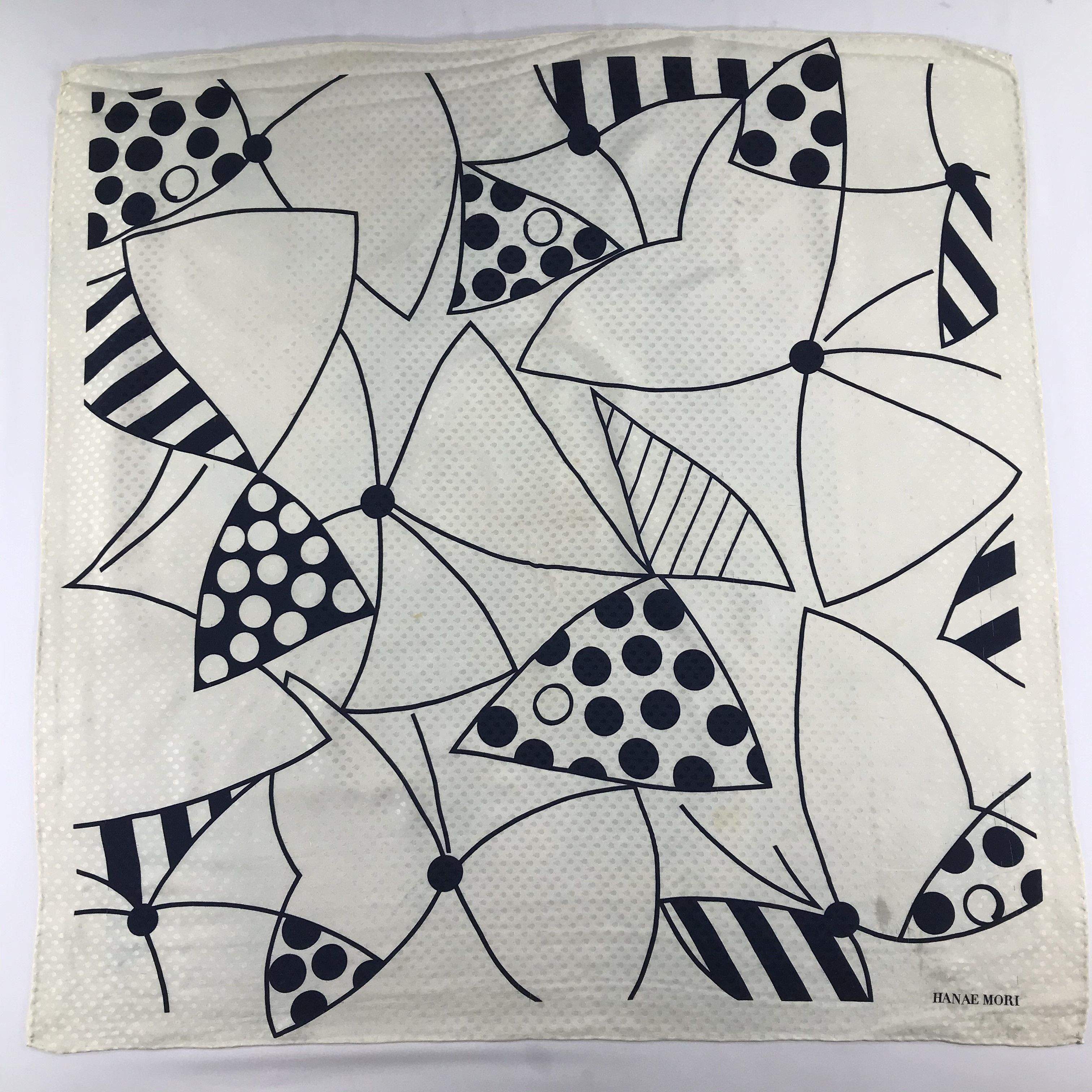 Hanae Mori Vintage Hanae Mori Silk Scarf Size ONE SIZE - 2 Thumbnail