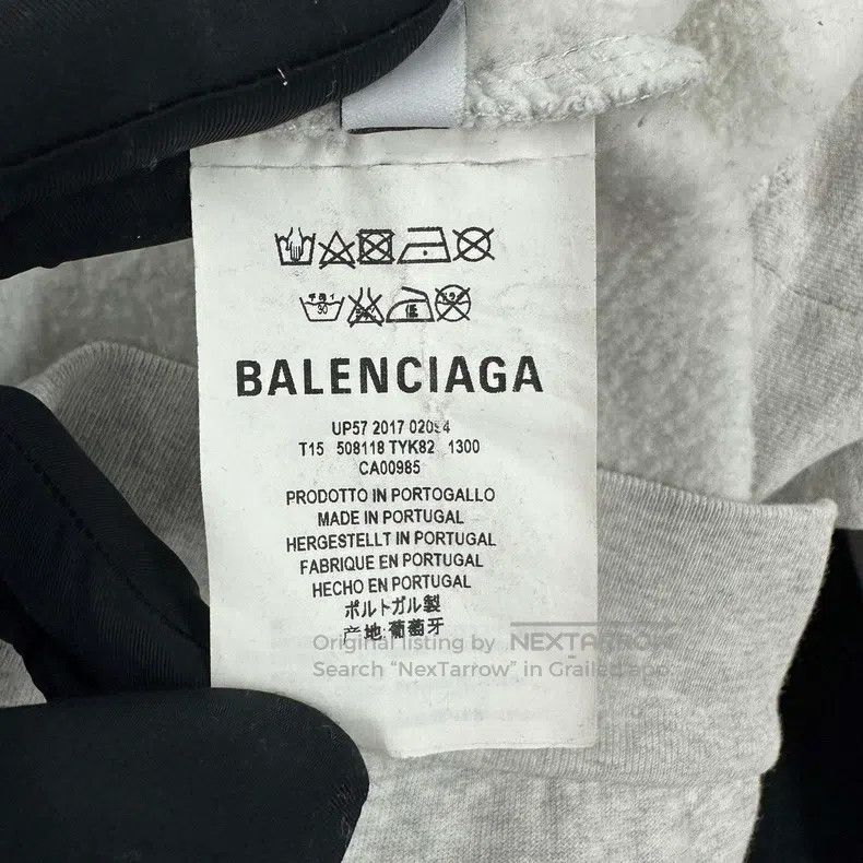 Balenciaga Balenciaga Full Cotton Printed Sweatshirt Size S Size US S / EU 44-46 / 1 - 6 Thumbnail
