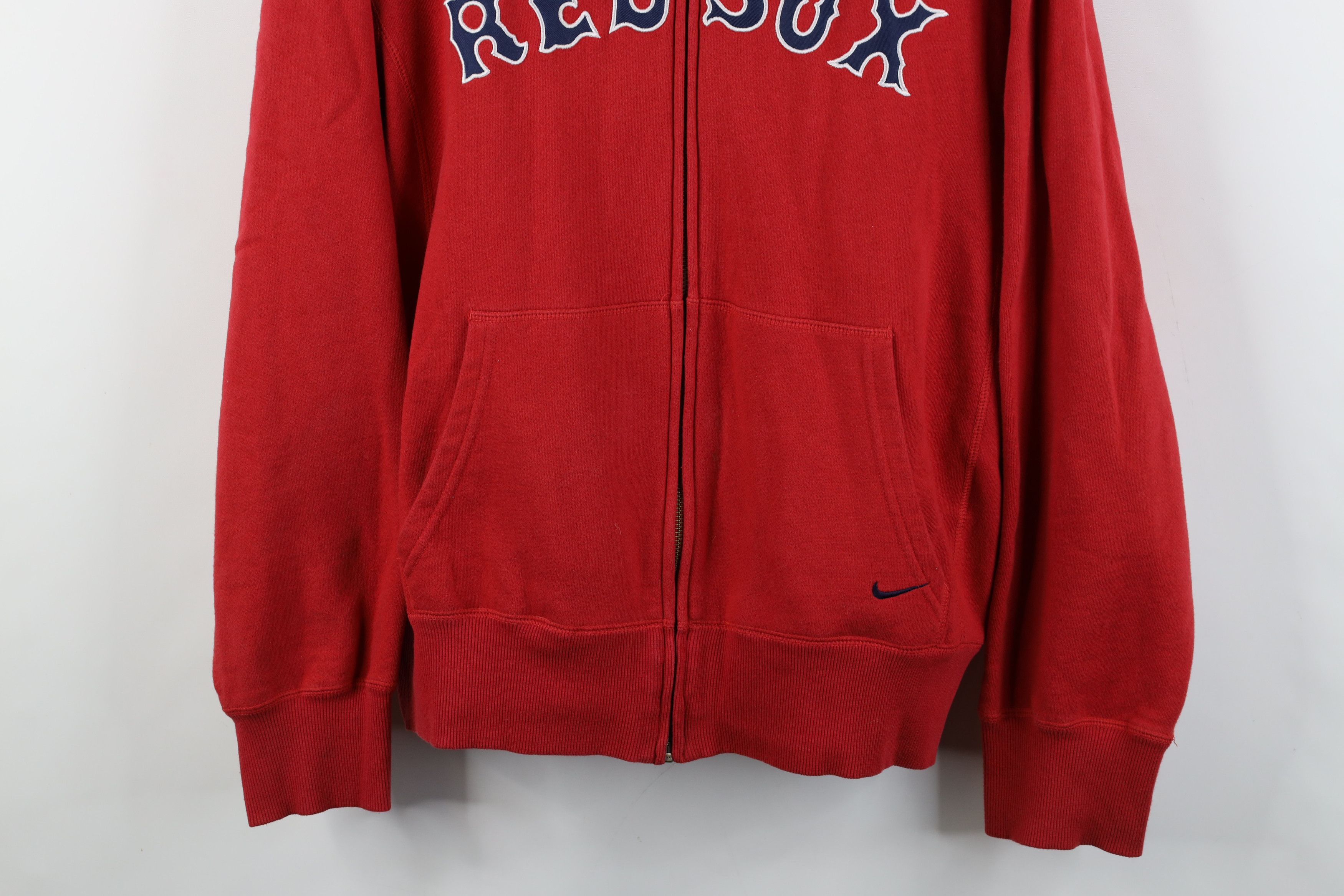 Nike Vintage Y2K Nike Scott Mini Swoosh Boston Red Sox Hoodie Red Size US S / EU 44-46 / 1 - 3 Thumbnail