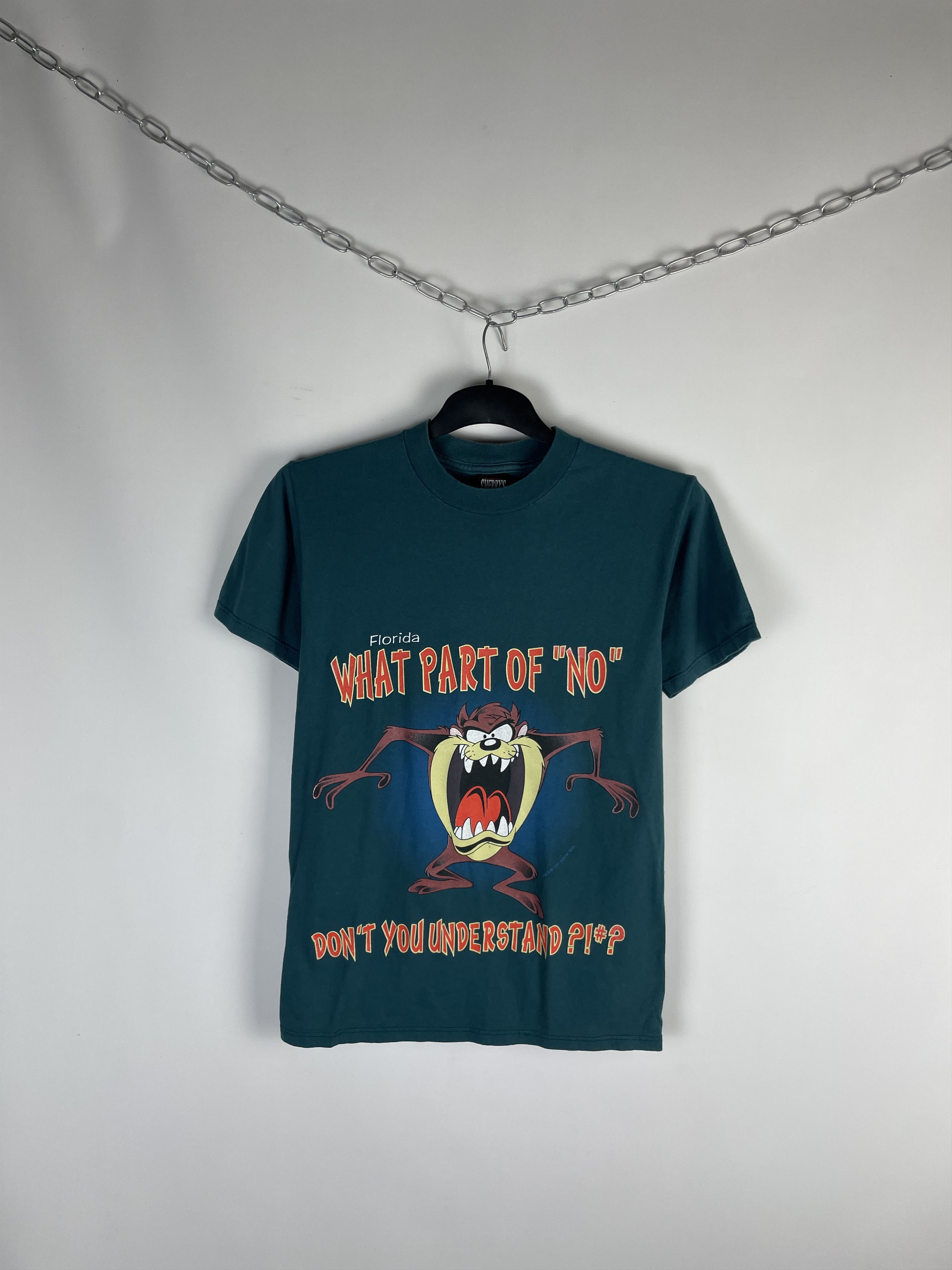 Vintage 1998 Warner Bros. Studio Taz Devil 90's Vintage T-shirt Size US S / EU 44-46 / 1 - 1 Thumbnail