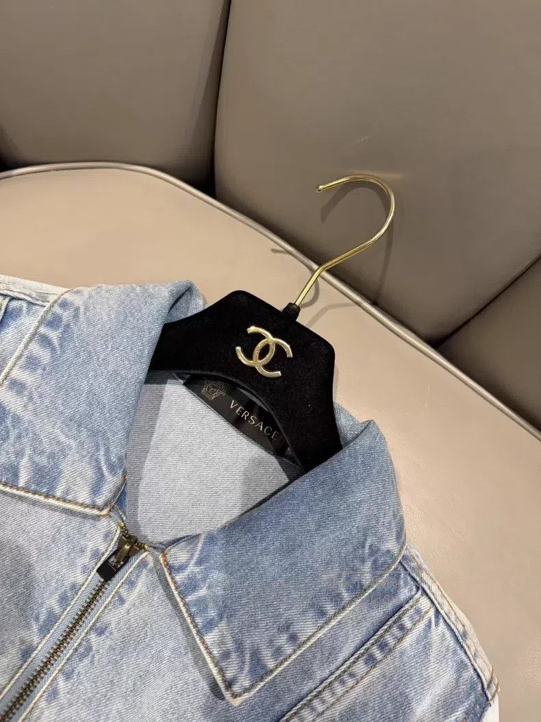 Versace Versace Denim jumpsuit Size US 26 / EU 42 - 3 Thumbnail