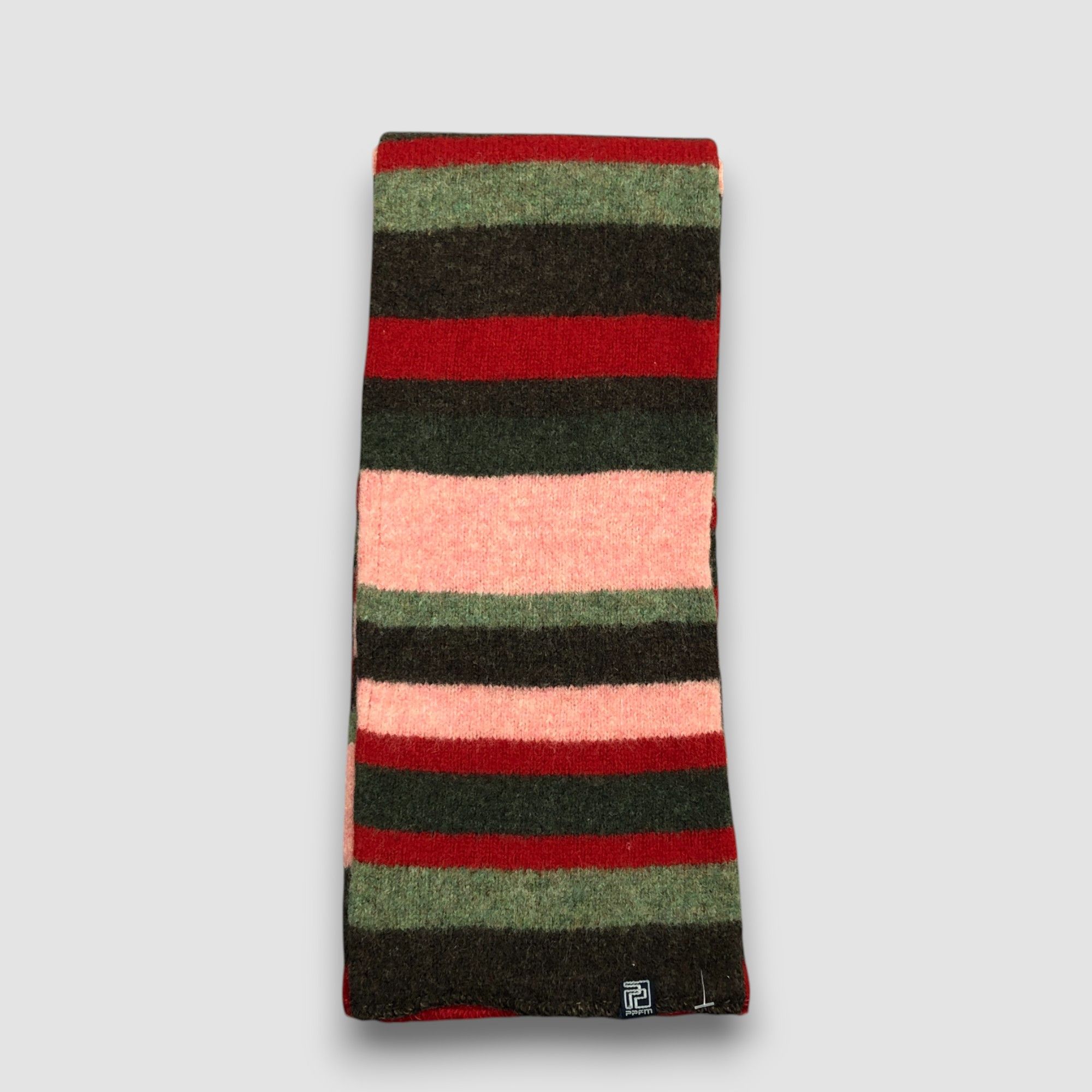 PPFM Vintage PPFM Scarf Muffler Wool Ribbed Knit Winter Scarves Size ONE SIZE - 3 Thumbnail