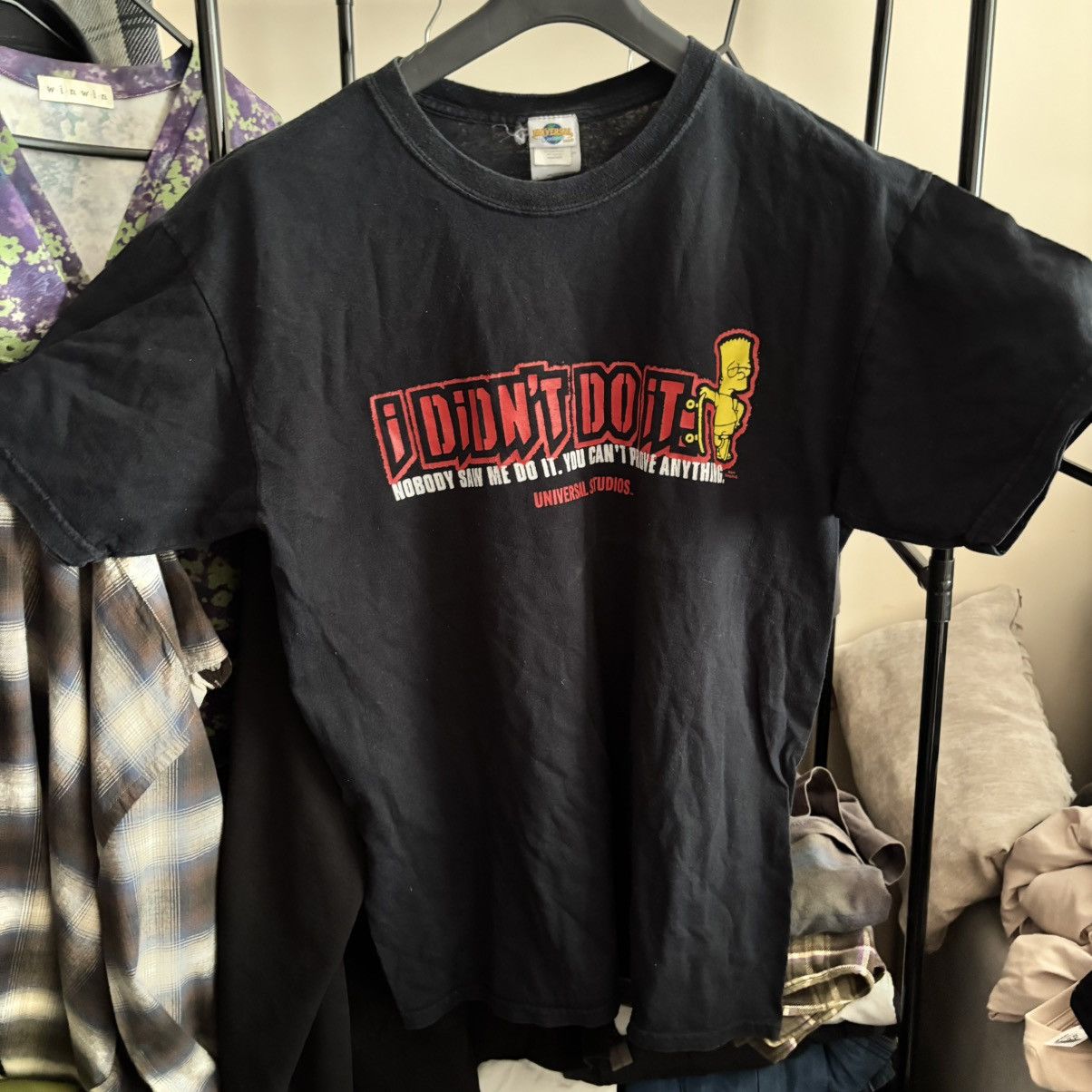 Vintage Vintage 90’s Y2K Punk The Simpson T-Shirt Size US L / EU 52-54 / 3 - 1 Thumbnail