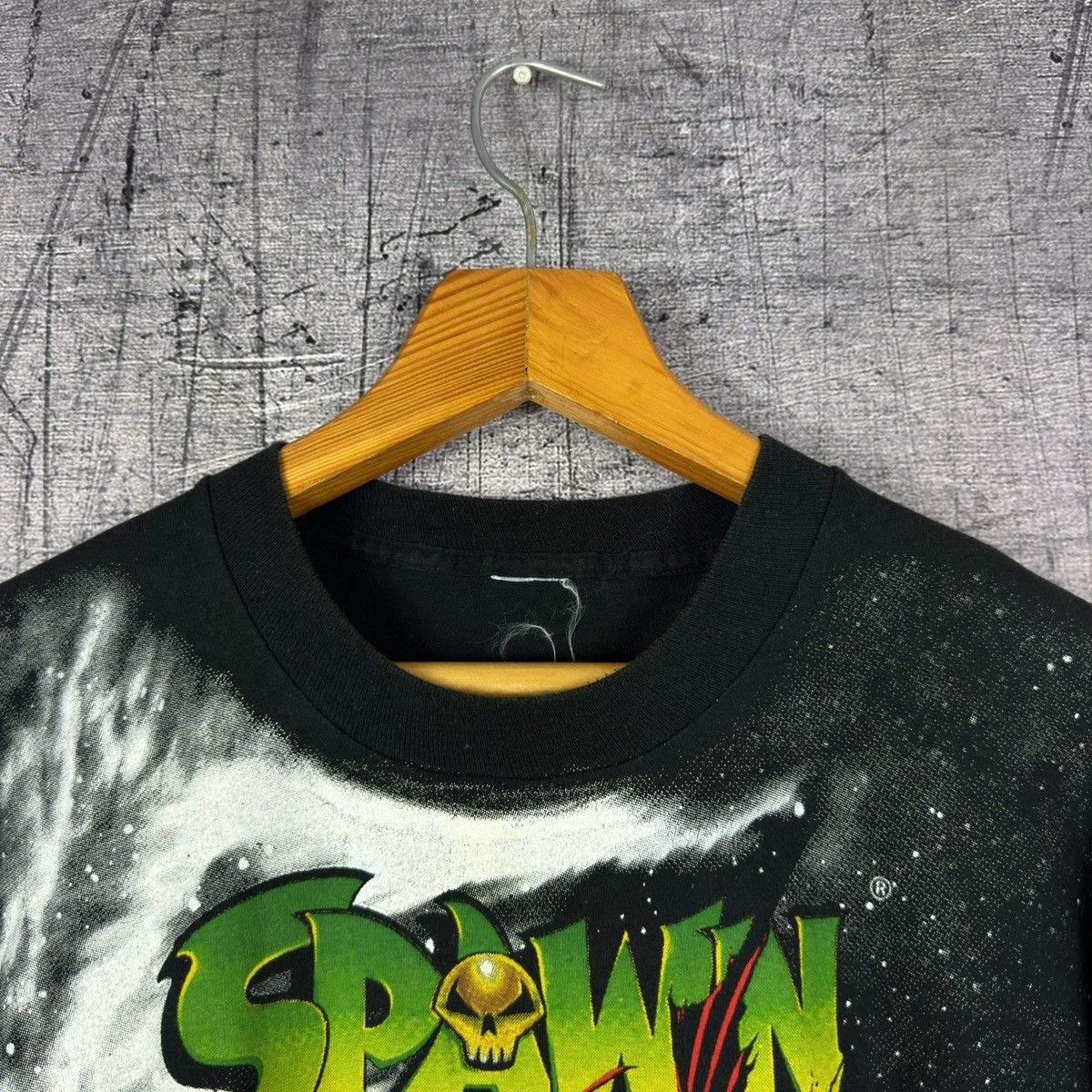 Vintage RARE Vintage 1997 Spawn AOP t shirt tee comics full printed Size US XL / EU 56 / 4 - 8 Thumbnail