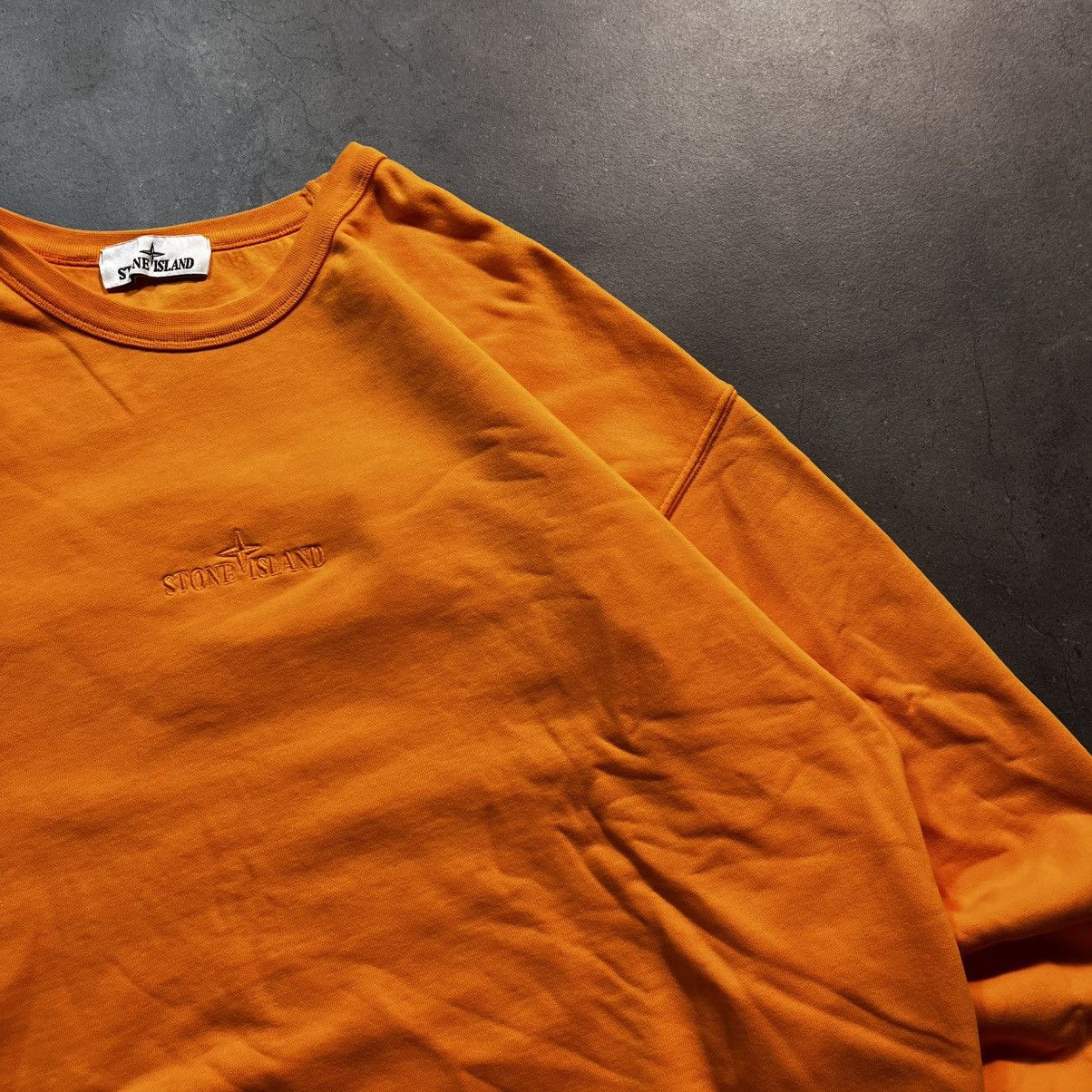 Stone Island Vintage Archive Stone Island Crewneck Sweatshirt Center Logo Size US XL / EU 56 / 4 - 5 Thumbnail