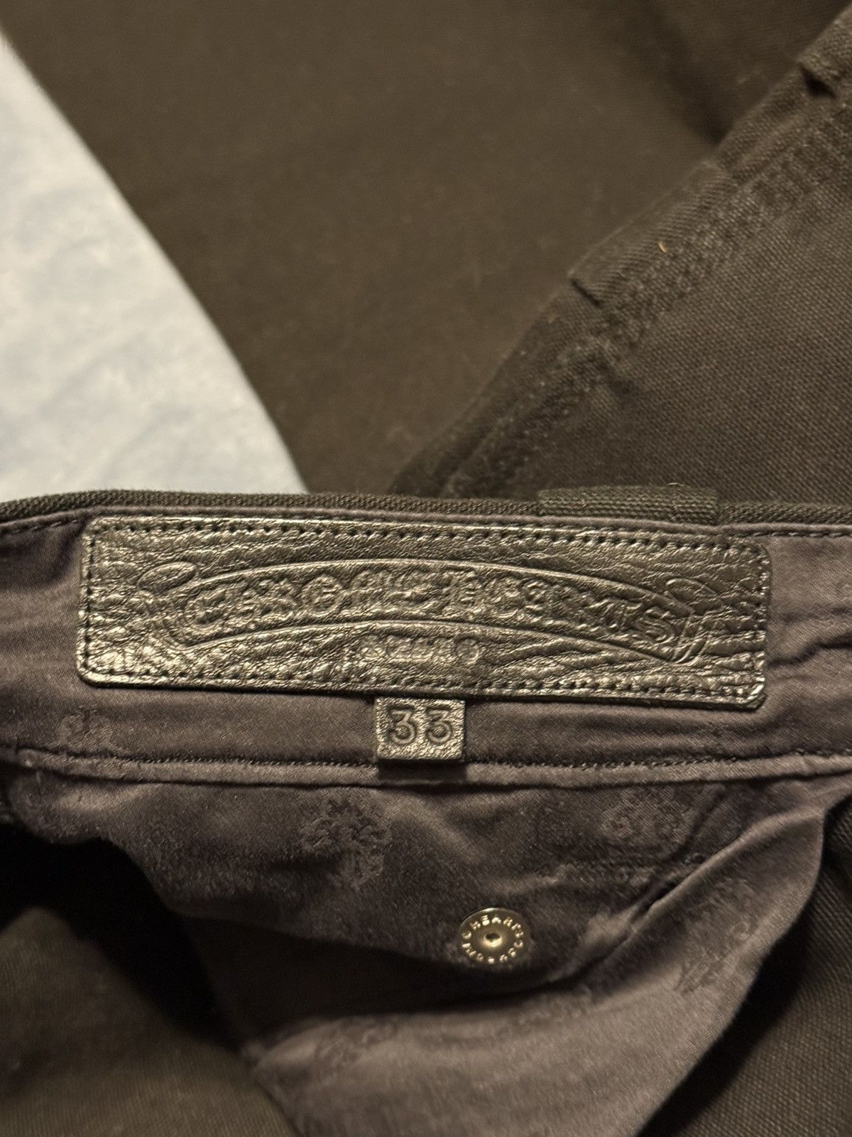 Chrome Hearts Chrome hearts carpenter pants Size US 33 - 8 Thumbnail