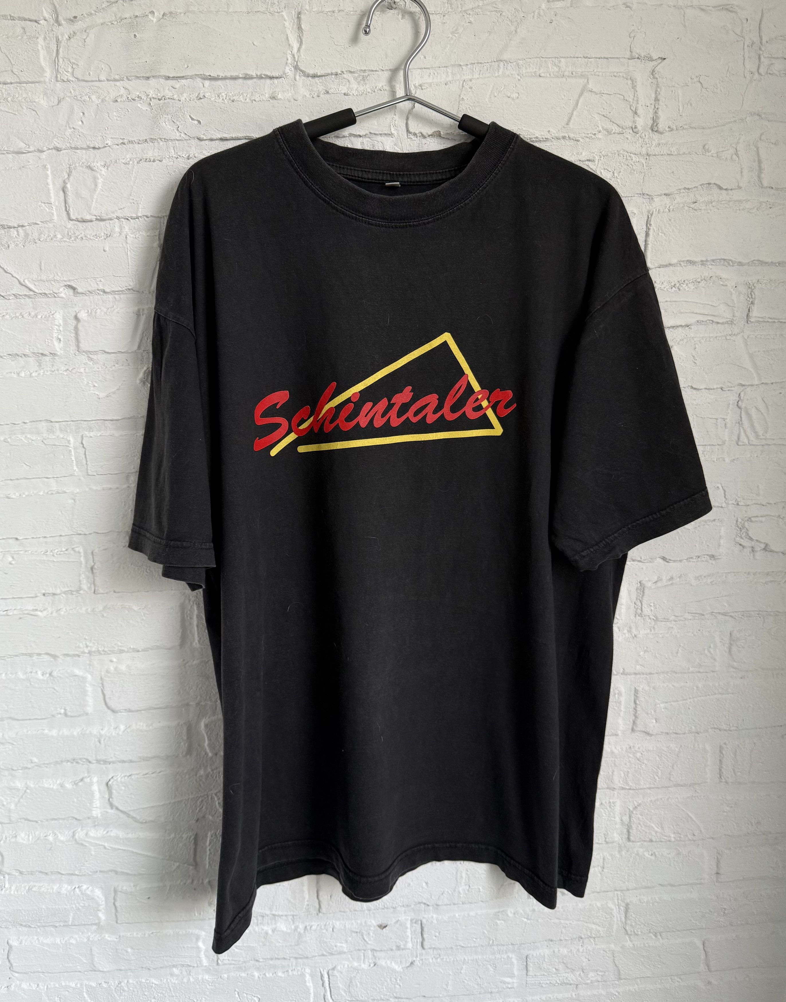 Band Tees × Vintage Vintage 1998 Schintaler De waeg door 't hart t-shirt Size US L / EU 52-54 / 3 - 1 Thumbnail