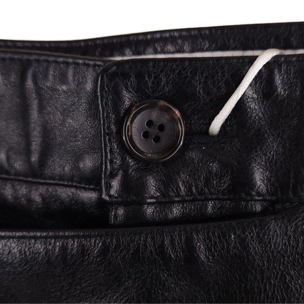 Leather Adyar Leather Brace Trousers Size XL Mens Black NWT Size US 38 / EU 54 - 4 Thumbnail