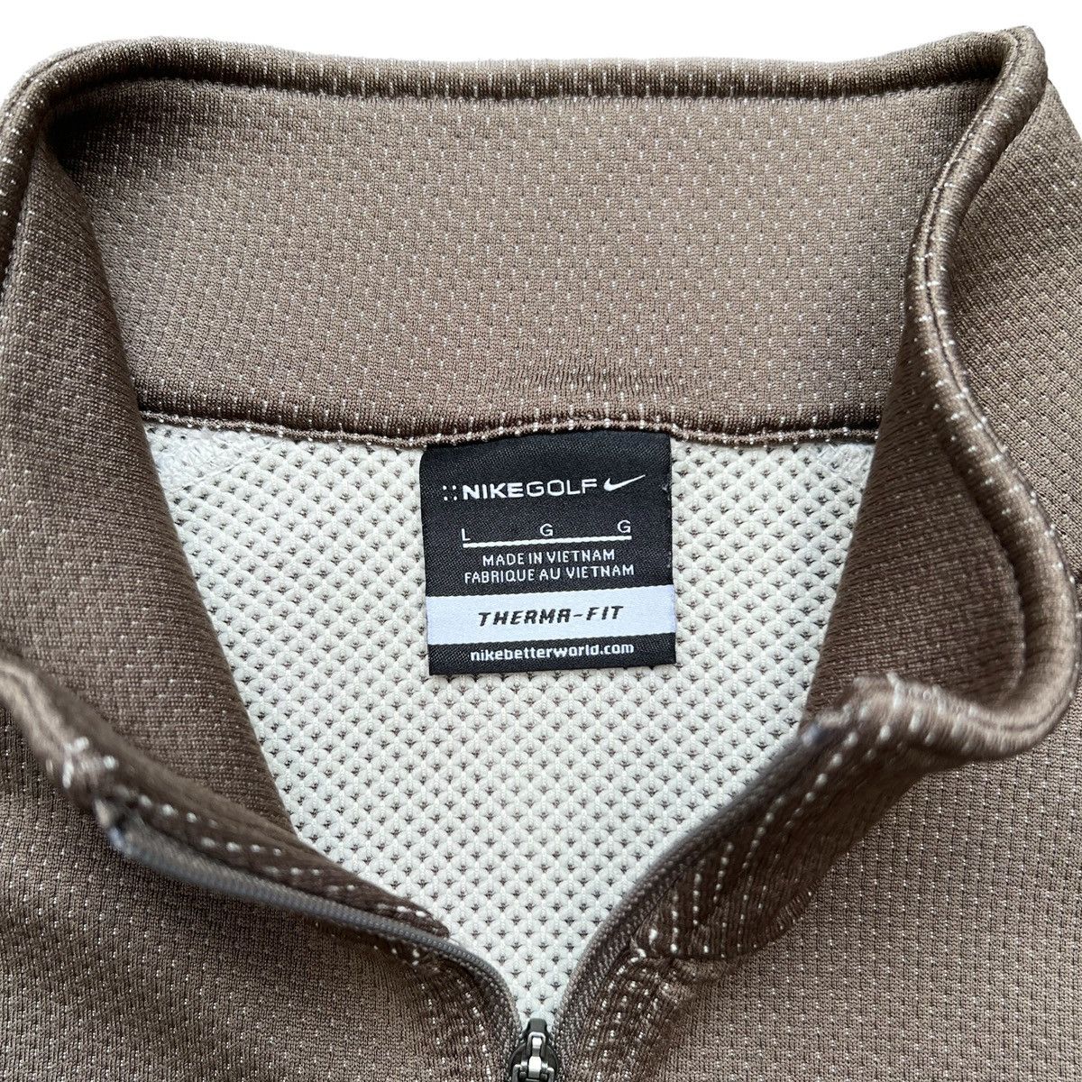 Nike Vintage Nike Golf Quarter Zip Long Sleeve Size US L / EU 52-54 / 3 - 2 Thumbnail