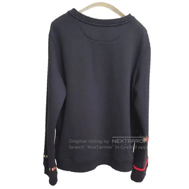 Valentino Valentino Cotton Embroidered Long Sleeve Top . Size L / US 10 / IT 46 - 2 Thumbnail