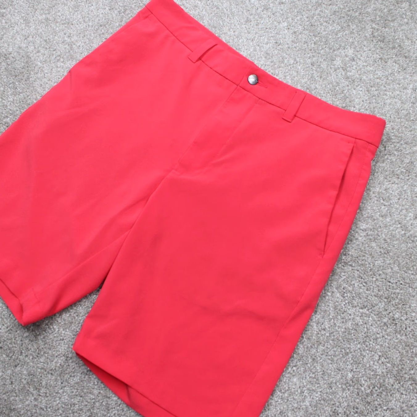 Callaway Callaway Golf Shorts Mens 32 Pink Polyester Stretch Flat Front w/ 9" inseam Size US 32 / EU 48 - 3 Thumbnail