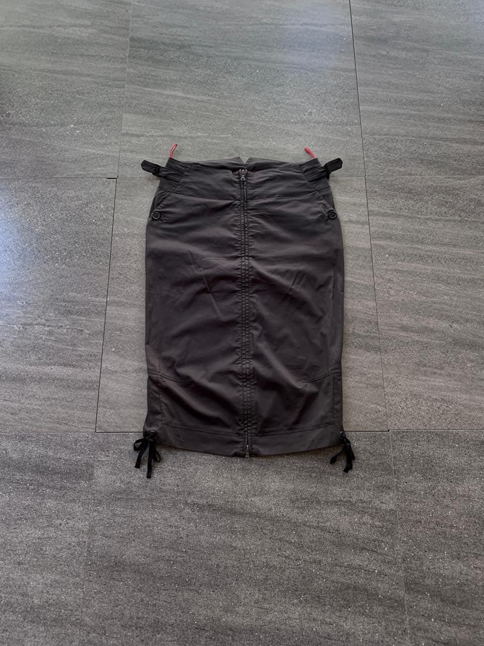 Prada FREE TAX! 2000s Technical Slim Skirts Size 28" / US 6 / IT 42 - 1 Thumbnail