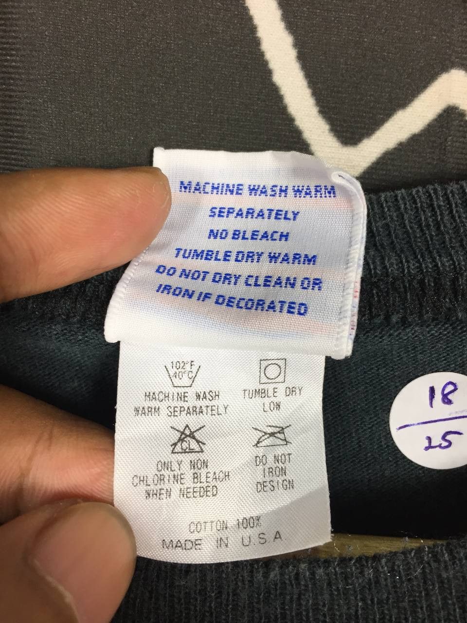 Champion × Vintage Vtg Champion Heavy Weight Jersey Made In Usa Tee Size US S / EU 44-46 / 1 - 9 Thumbnail