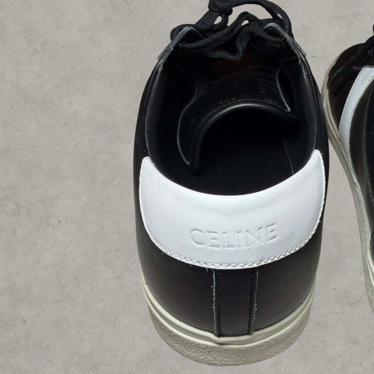 Celine Celine Triomphe TR01L Black Sneakers Sz 42 w/ Box Size US 9 / EU 42 - 9 Thumbnail