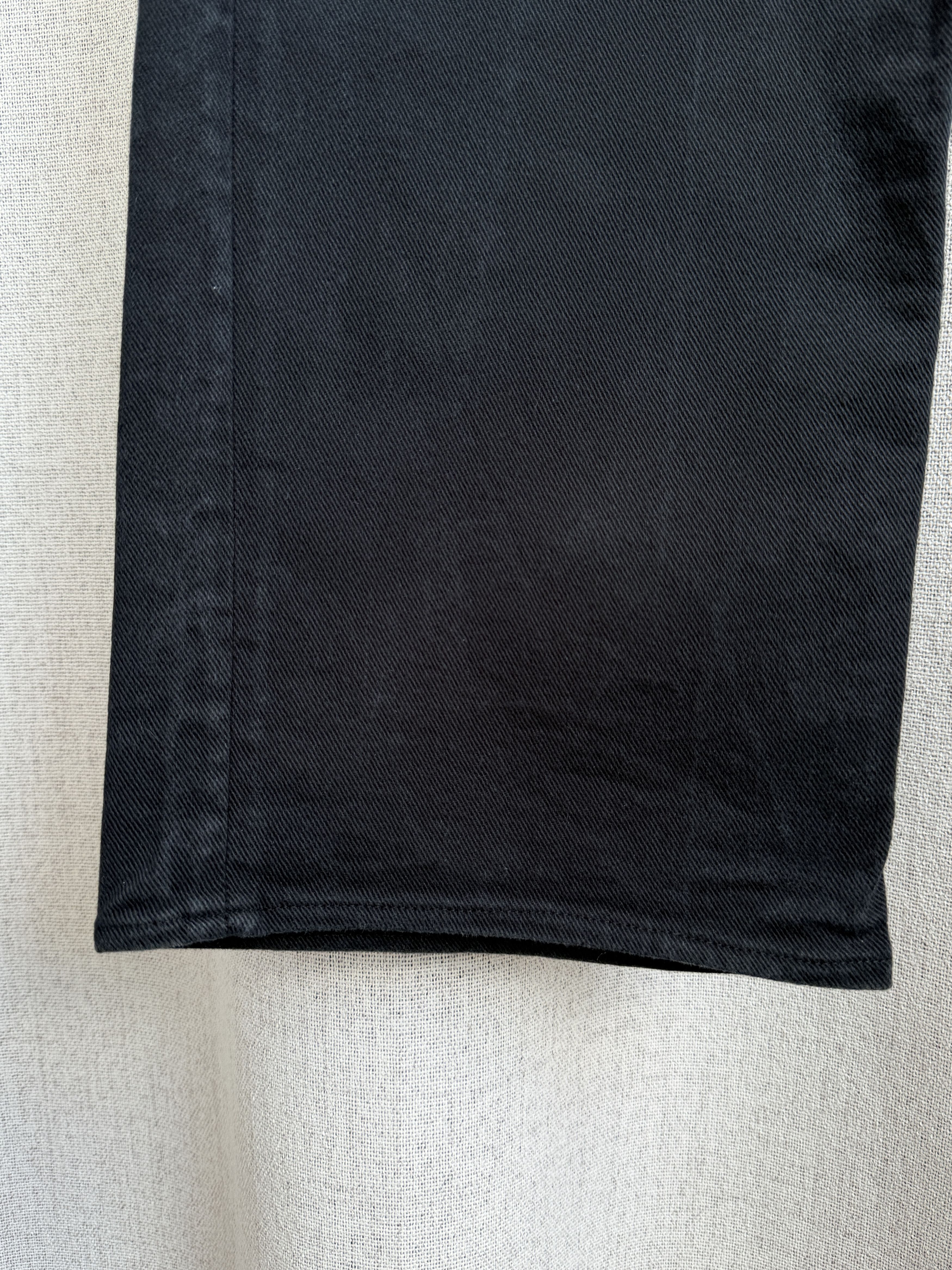 Helmut Lang Helmut Lang AW2004 Bondage Pants Black Denim Size US 33 - 8 Thumbnail