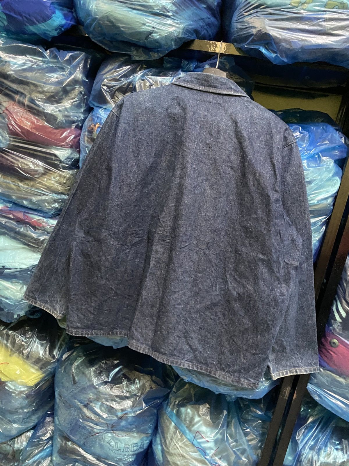 Other VINTAGE DENIM COACH JACKET Size US M / EU 48-50 / 2 - 7 Thumbnail