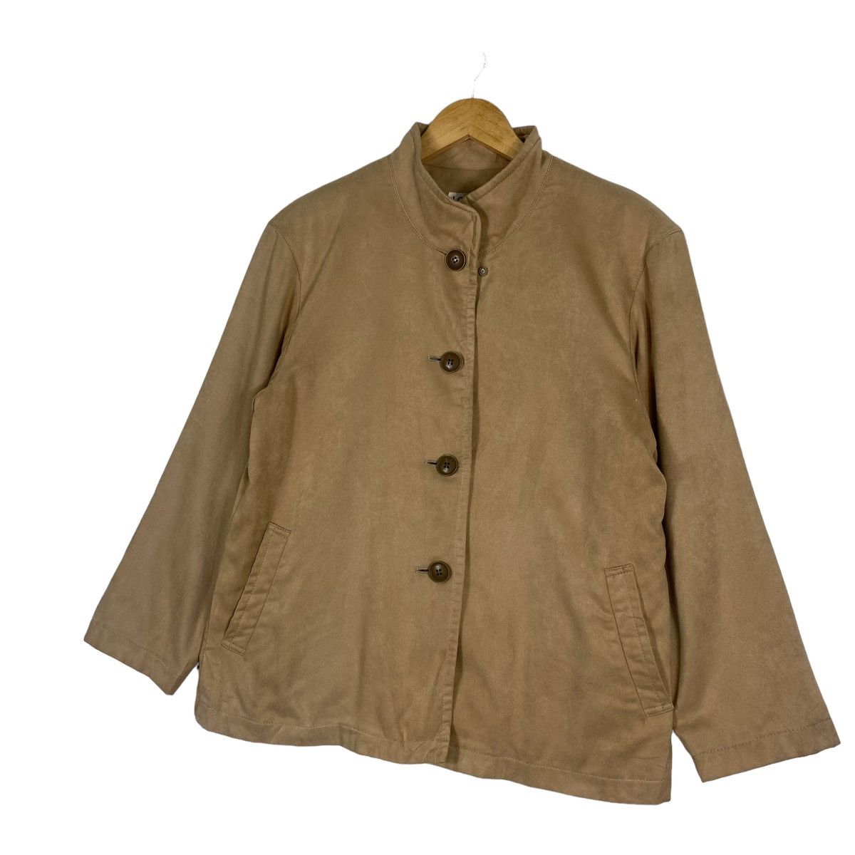 Japanese Brand LORAN HOMME PLUS BUTTON JACKET Size US M / EU 48-50 / 2 - 2 Thumbnail