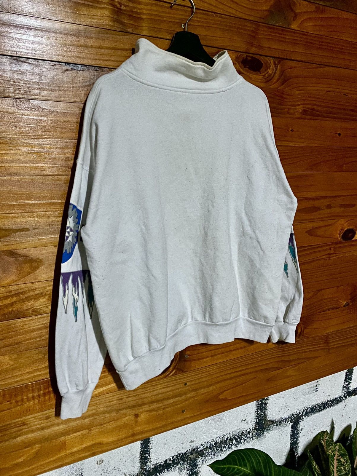 Vintage 90s Whistler Winter West Coast Canada Ski Graphic Pullover Size US S / EU 44-46 / 1 - 12 Thumbnail