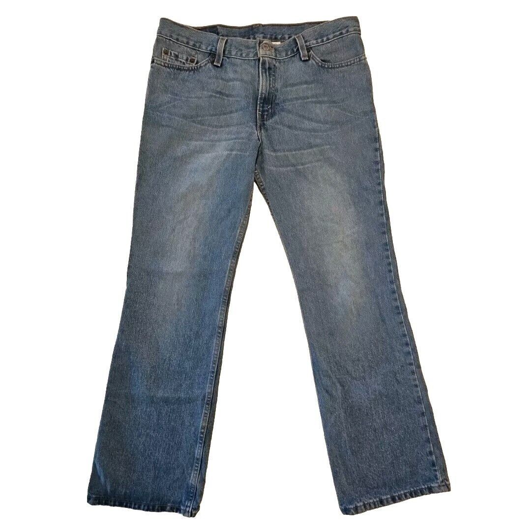 Levi's Vintage Levis 518 Bootcut Jeans Womens Junior 13 Super Low U Size 34" / US 12 / IT 48 - 1 Thumbnail