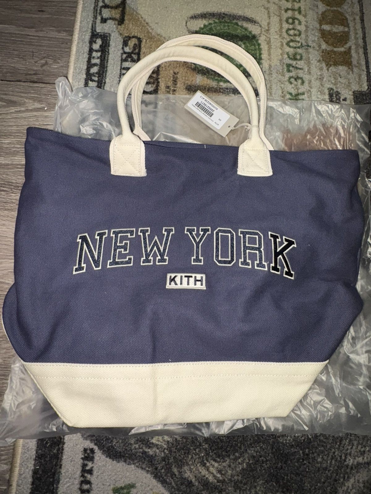 Kith Kith Canvas Tote Bag Nocturnal (NYC Instore Exclusive) Size ONE SIZE - 1 Thumbnail