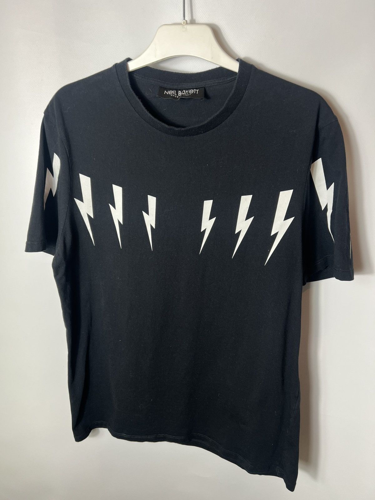 Neil Barrett Vintage streetwear designer Neil Barrett Thunderbolt T-shirt Size US M / EU 48-50 / 2 - 3 Thumbnail