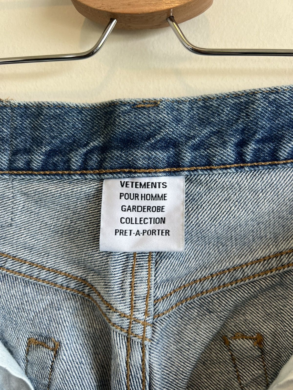 Vetements Vetements Denma Era Jeans Denim Pants Gvaslavia Runway Size US 34 / EU 50 - 3 Thumbnail