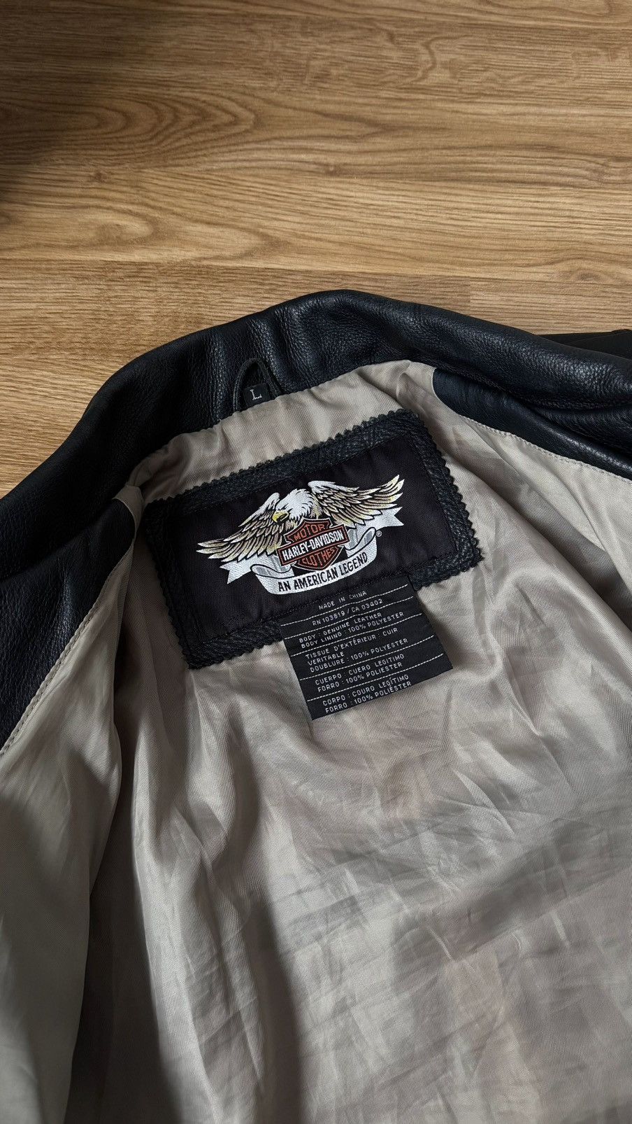 HARLEY-DAVIDSON VINTAGE LEATHER JACKET