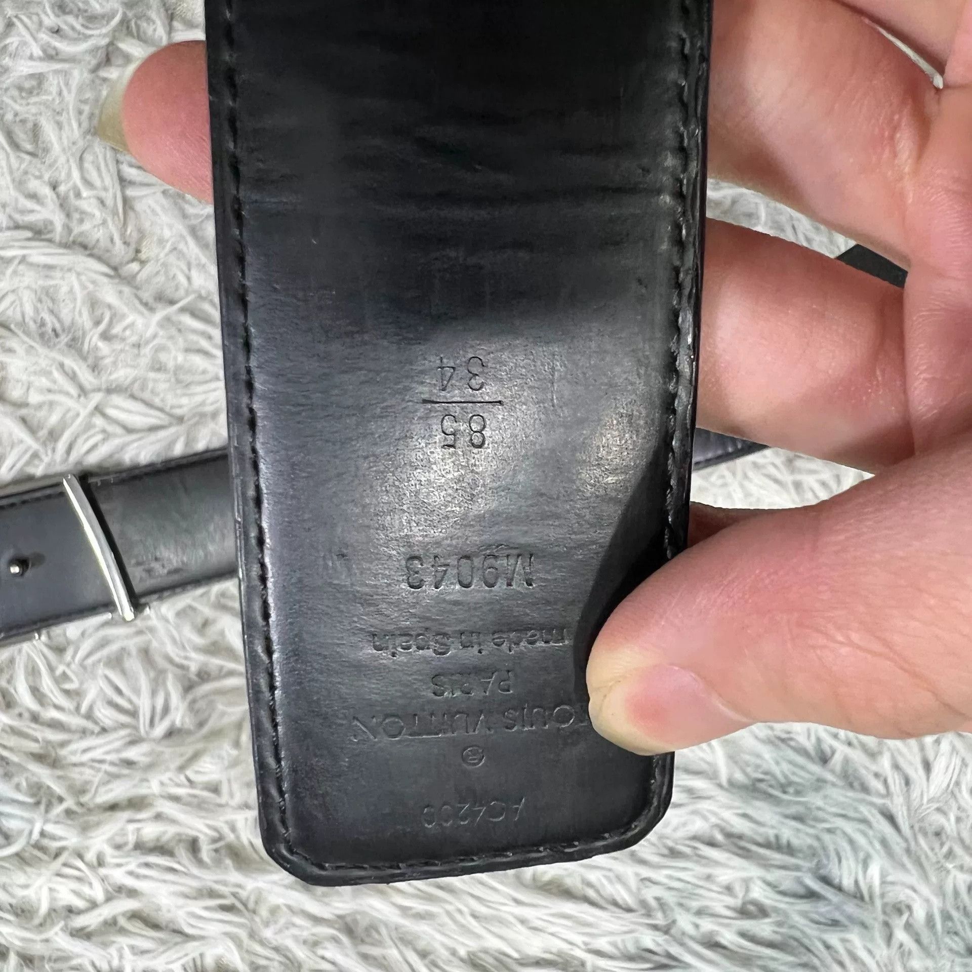 Louis Vuitton Louis Vuitton Belt Size 85 Size ONE SIZE - 4 Thumbnail