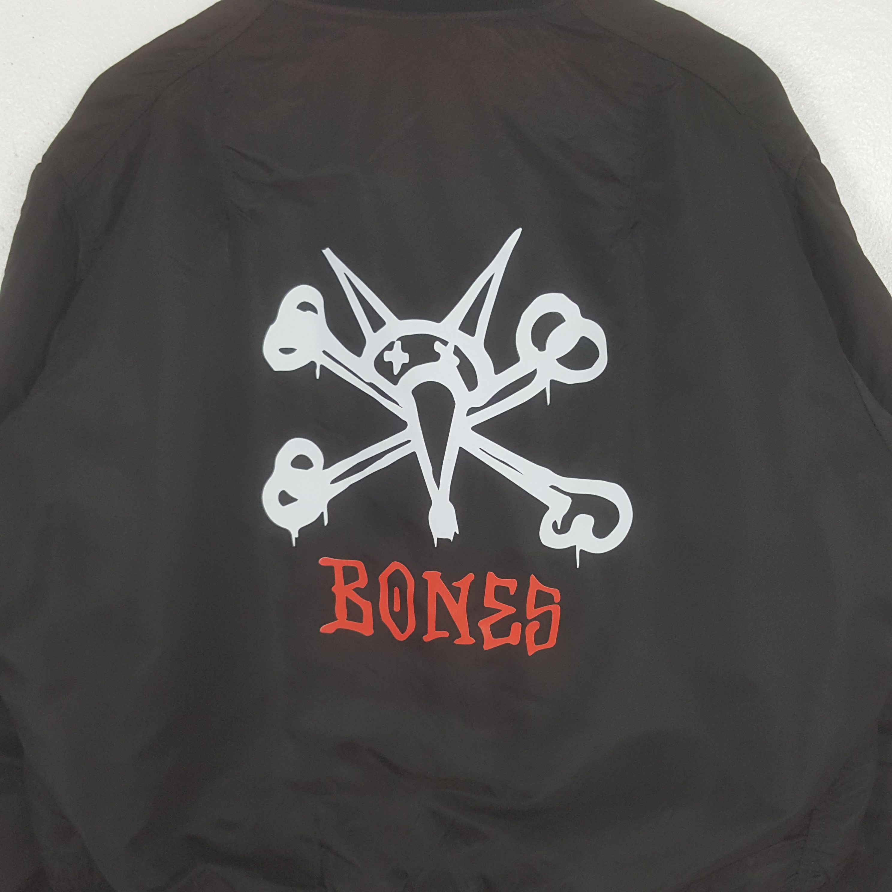 Alpha Industries Vintage Alpha Industries Bones Custom Bombers Jacket C315N24 Size US XL / EU 56 / 4 - 2 Thumbnail