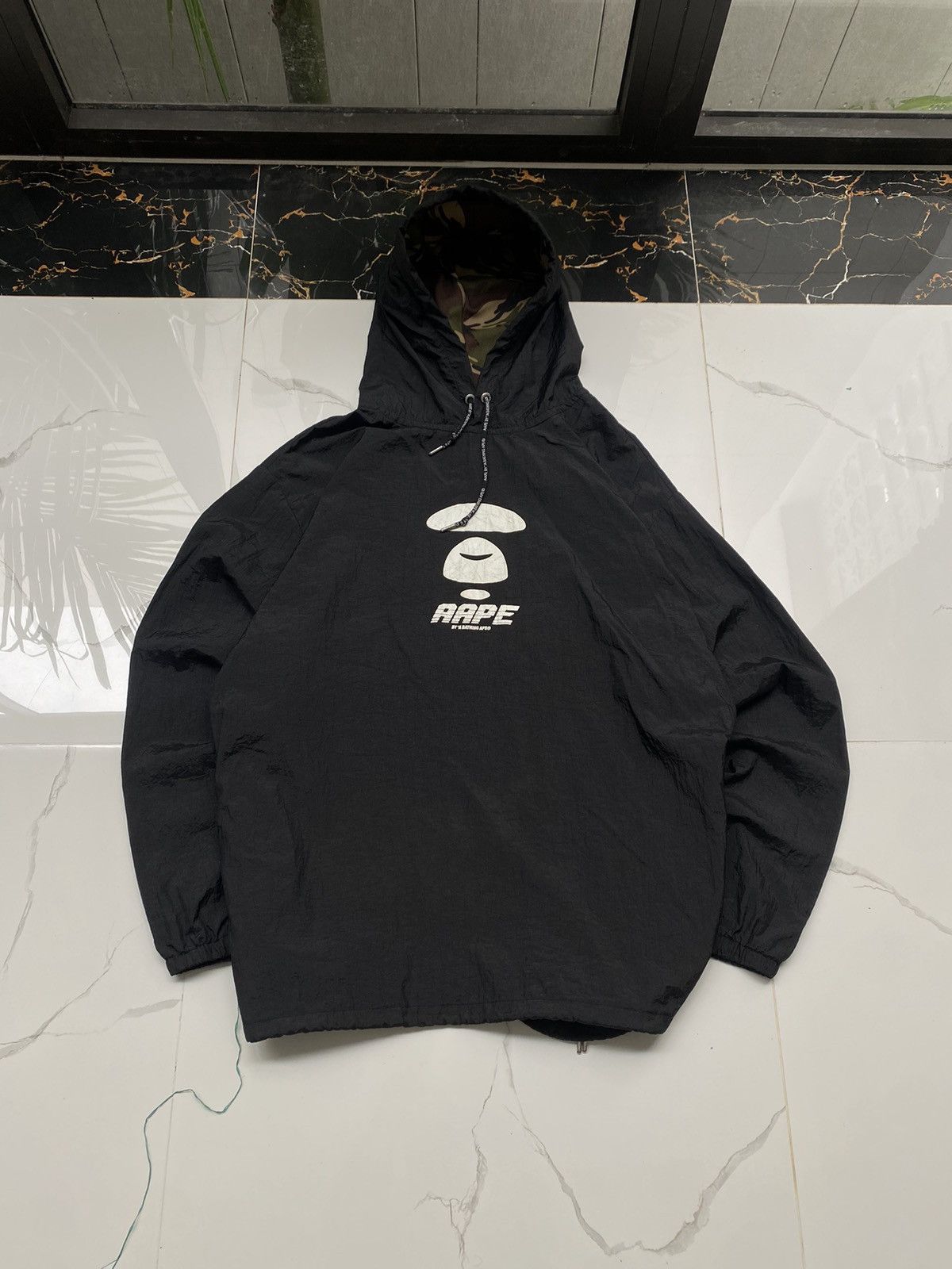Aape × Vintage AAPE VINTAGE BIG LOGO STREETWEAR LIGHT JACKET Size US L / EU 52-54 / 3 - 1 Thumbnail