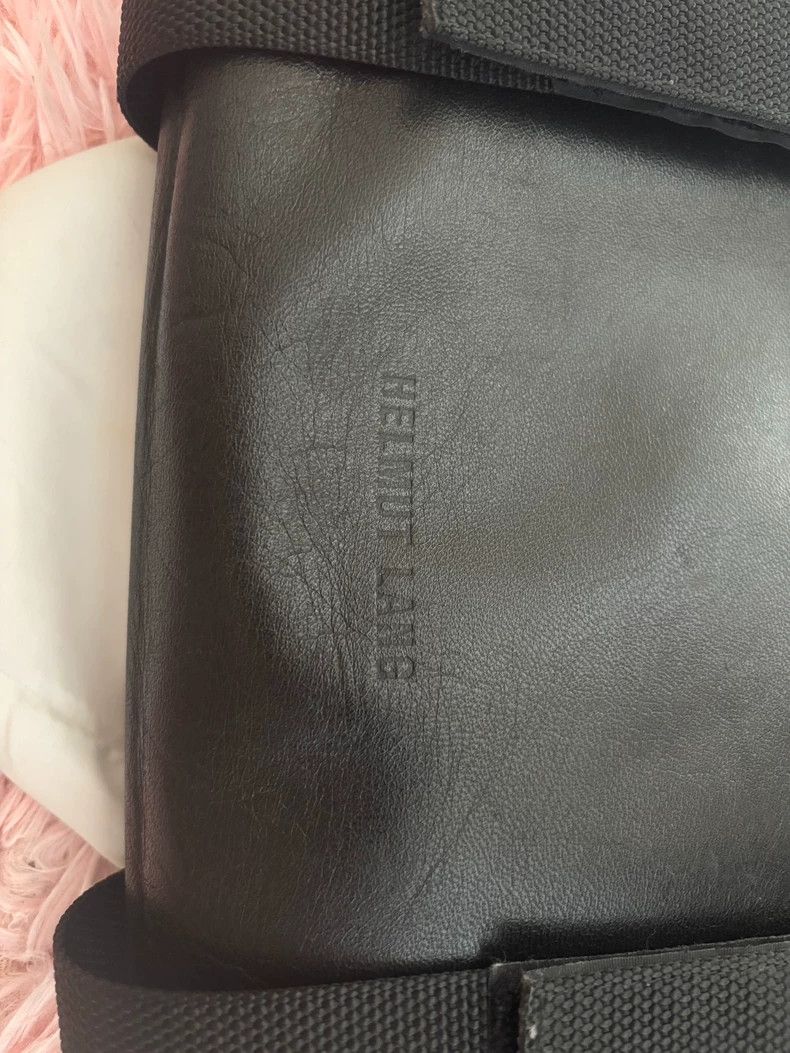 Helmut Lang HELMUT LANG size os Leather backpack/lunch bag for fall/win Size ONE SIZE - 3 Thumbnail