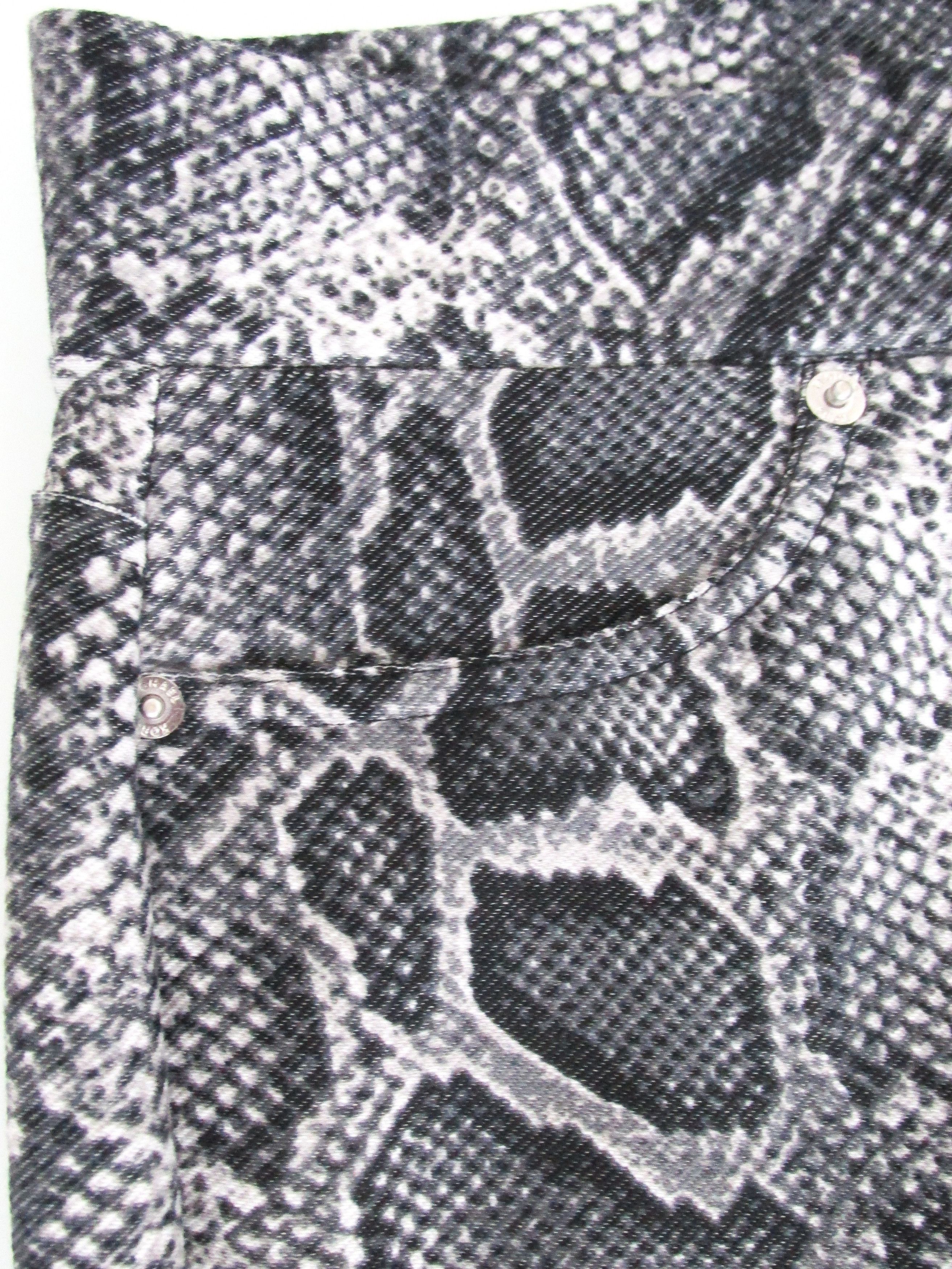Michael Kors Michael Kors (NWT) Women's Snakeskin Leggings Size Medium Size 30" / US 8 / IT 44 - 4 Thumbnail