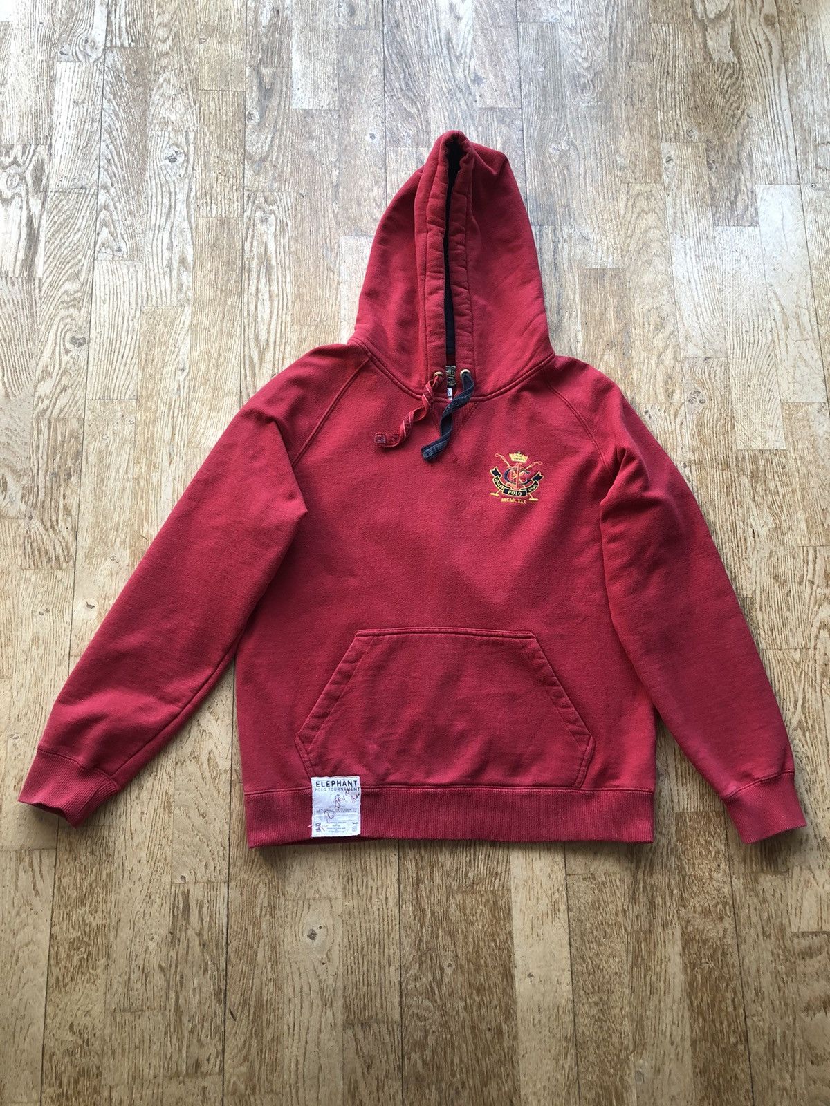 Vintage VINTAGE JOULES POLO ELEPHANT SPORT HOODIE SWEATSHIRT Size US L / EU 52-54 / 3 - 1 Thumbnail
