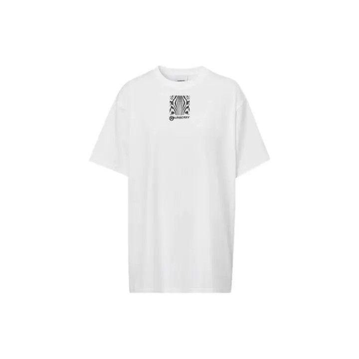 Burberry Burberry Comfortable Casual Soft Round Neck T-Shirt 0079 Size S / US 4 / IT 40 - 1 Thumbnail