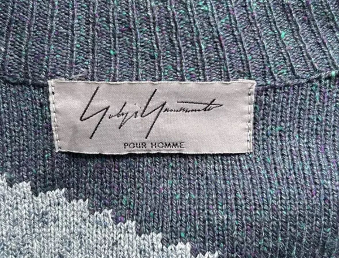 Yohji Yamamoto Yohji Yamamoto 12ss geometric silk cardigan sweater Size US L / EU 52-54 / 3 - 6 Thumbnail