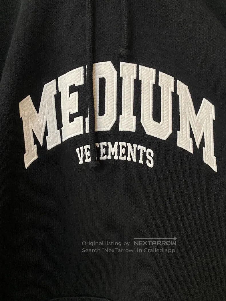 Vetements Vetements Logo Printed Hoodie Size US XS / EU 42 / 0 - 2 Thumbnail
