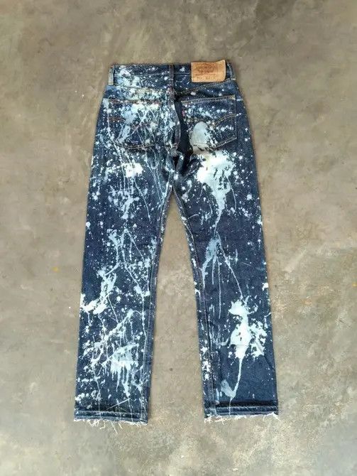 Levi's 90s Vintage Levi's 501 xx Jeans Made In USA 27x29 Size US 27 - 2 Thumbnail