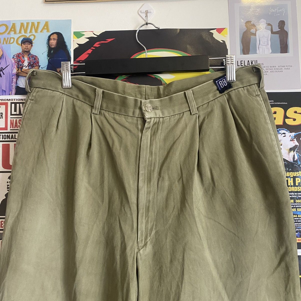 Vintage Vintage 88 Military Army Green Pants Size US 35 - 2 Thumbnail