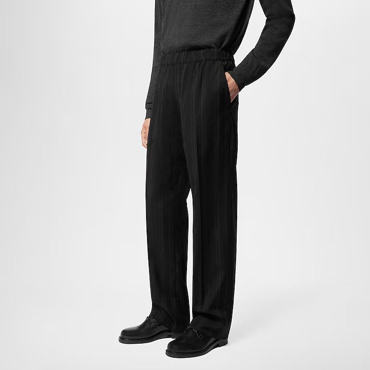 Louis Vuitton Wool Drawstring Trousers Size US 28 / EU 44 - 4 Thumbnail