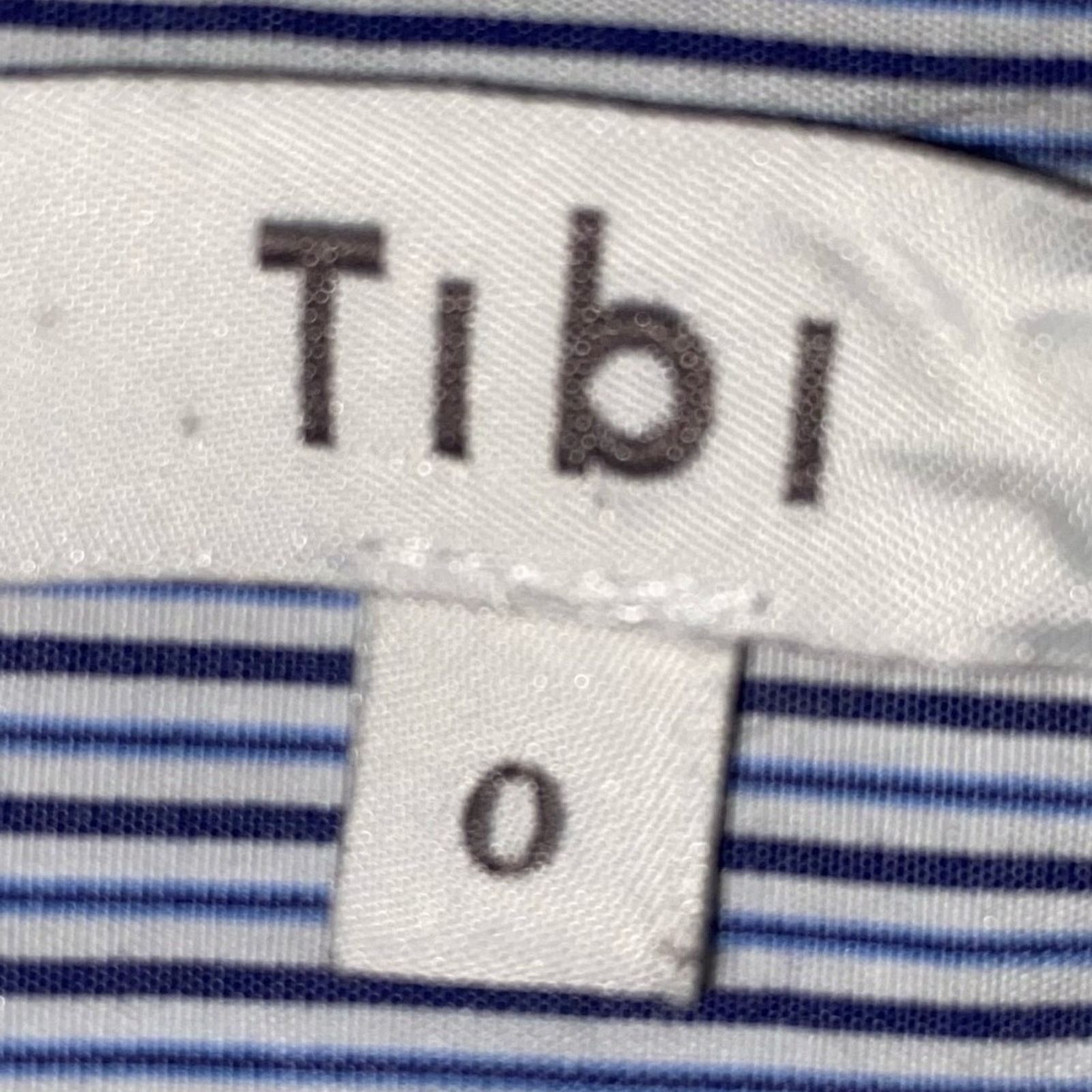 Tibi Revolve TIBI Jones Asymmetrical Shirt Dress Blue stripe 0 Size XS / US 0-2 / IT 36-38 - 3 Thumbnail