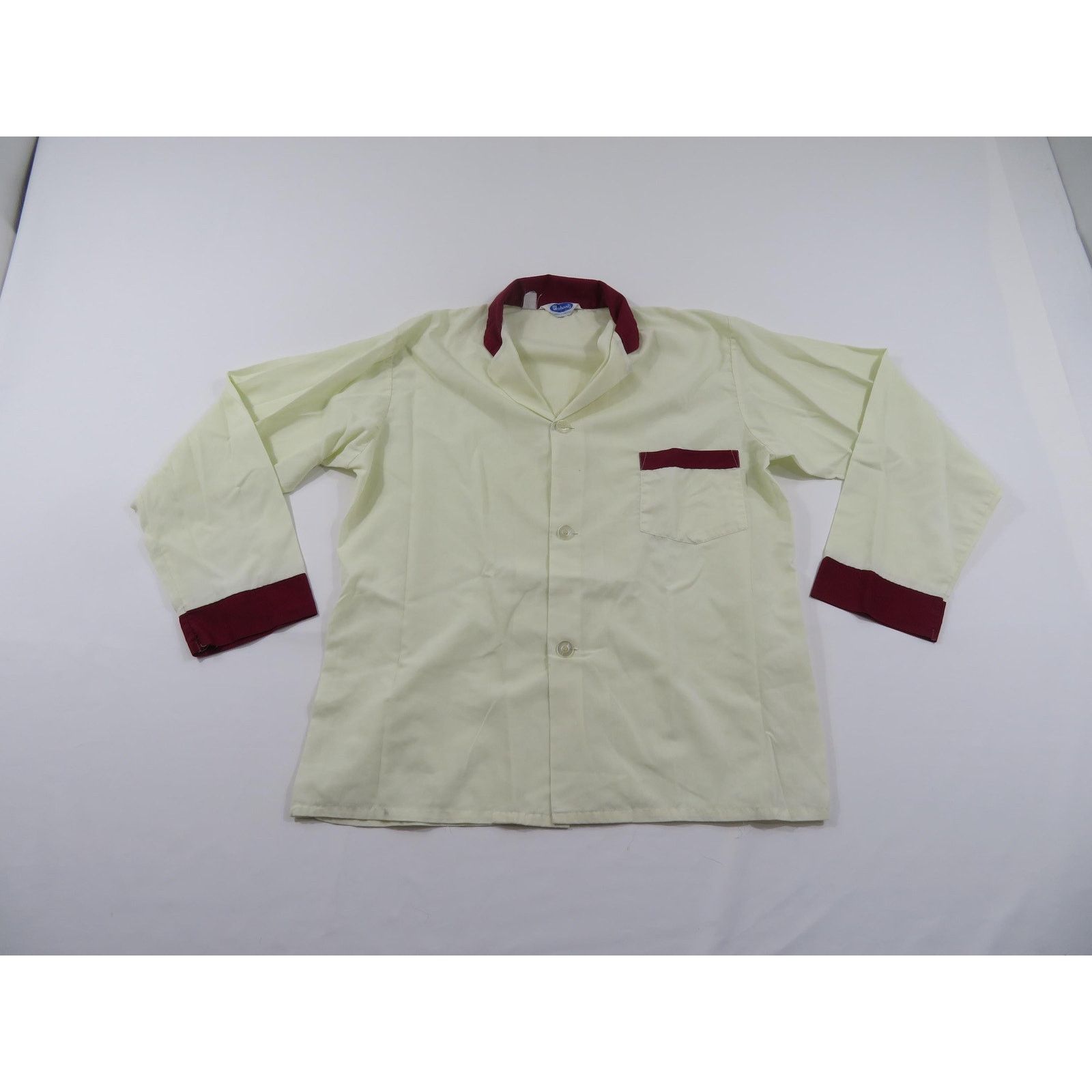 Other Woodward Cabana Shirt Blouse Ivory White, Sz L 1960s Size US L / EU 52-54 / 3 - 1 Thumbnail